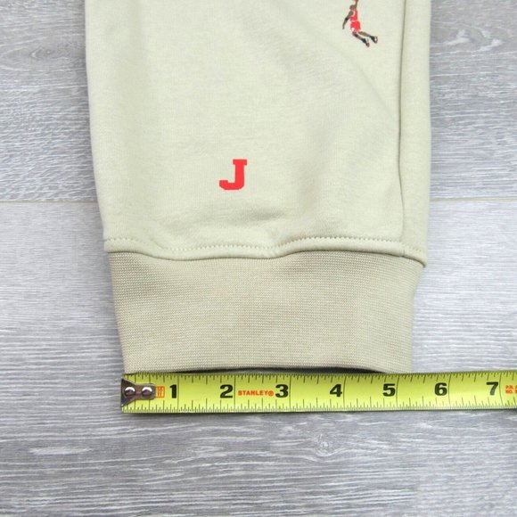 Jordan Essentials French Terry Pants Mens Size XL Rattan Beige NEW - Picture 10 of 13